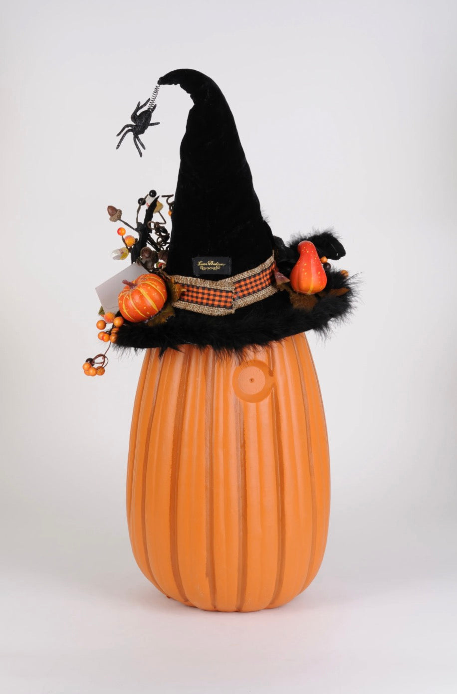 Lighted Tall Fiber Optic Pumpkin