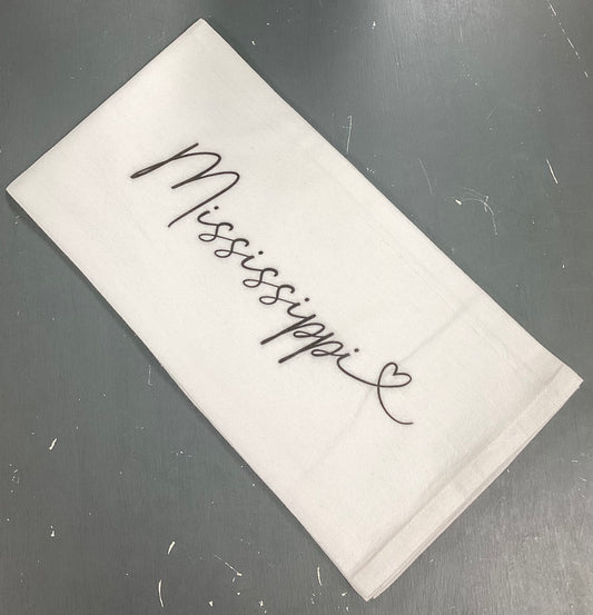 Mississippi Tea Towel