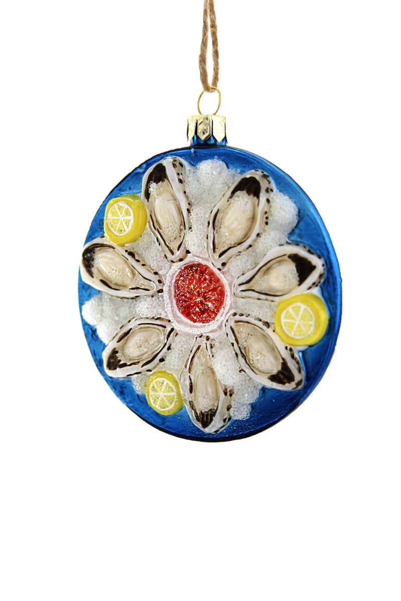 Plate of Oysters Ornament