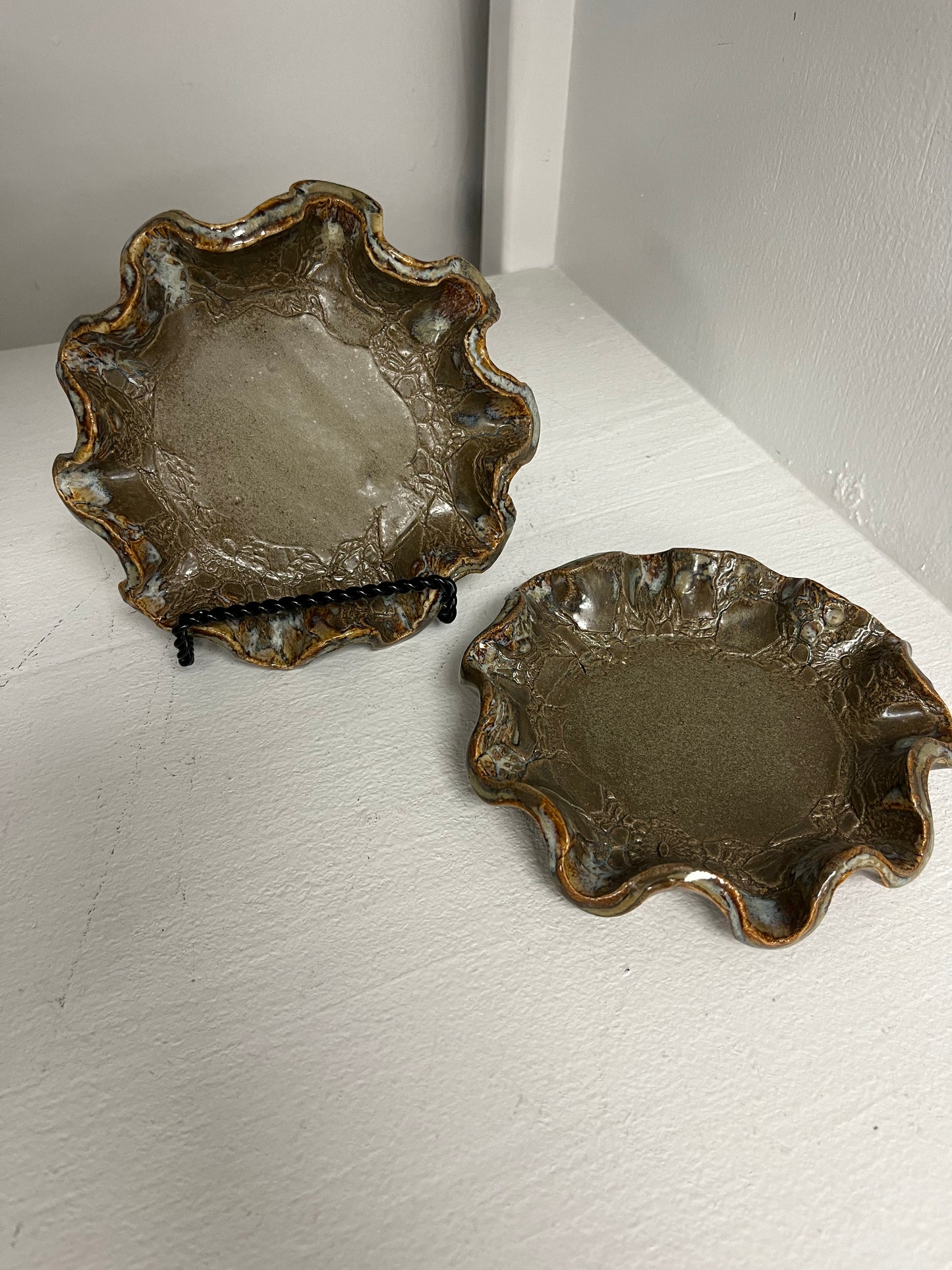 FP Round Candle Holder in Mocha