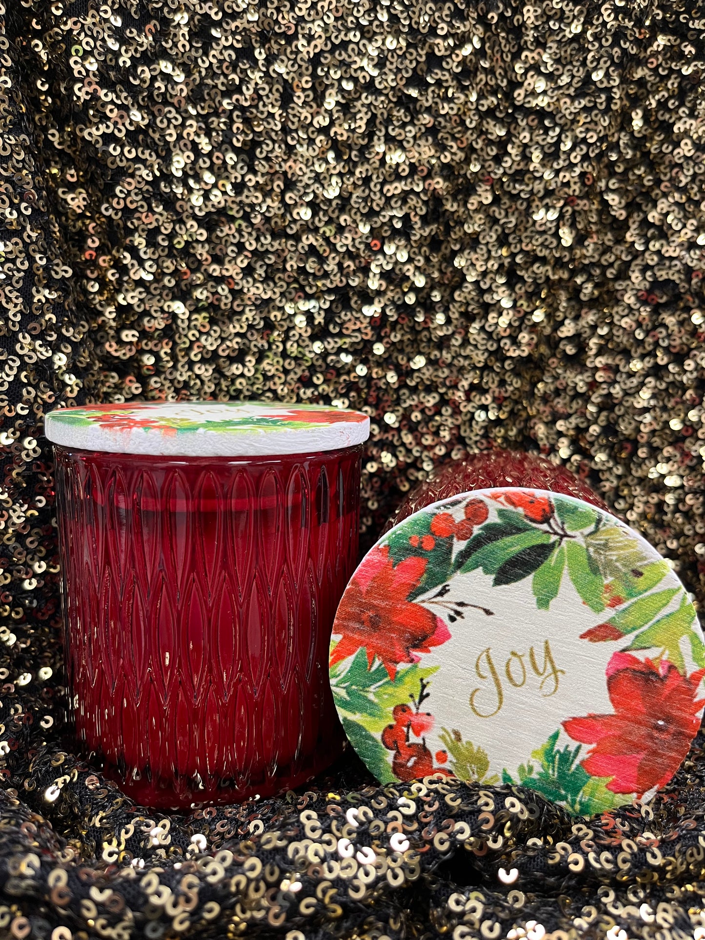 Candy Cane Mocha Candle