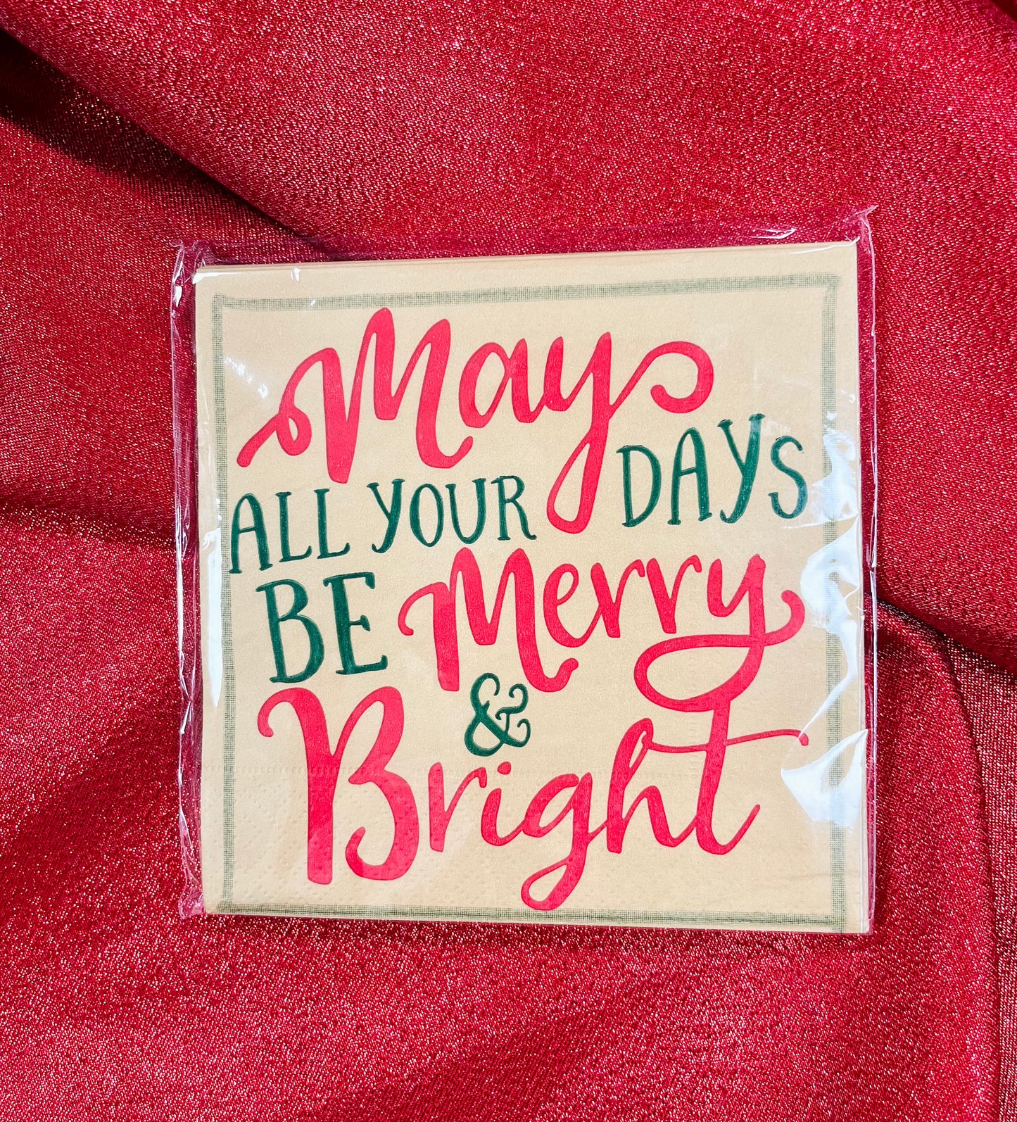 Farm Christmas Napkin Sets