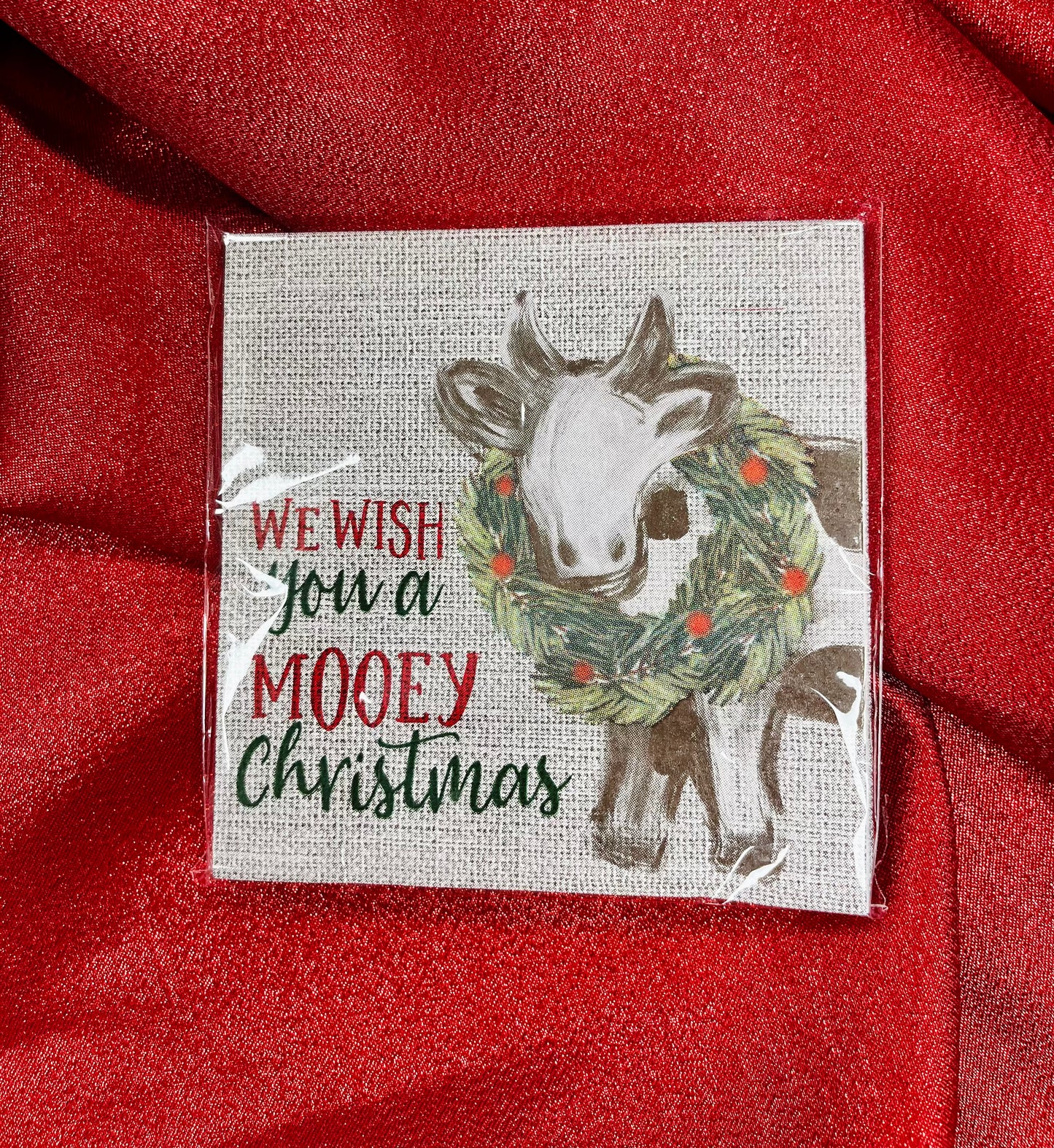 Farm Christmas Napkin Sets