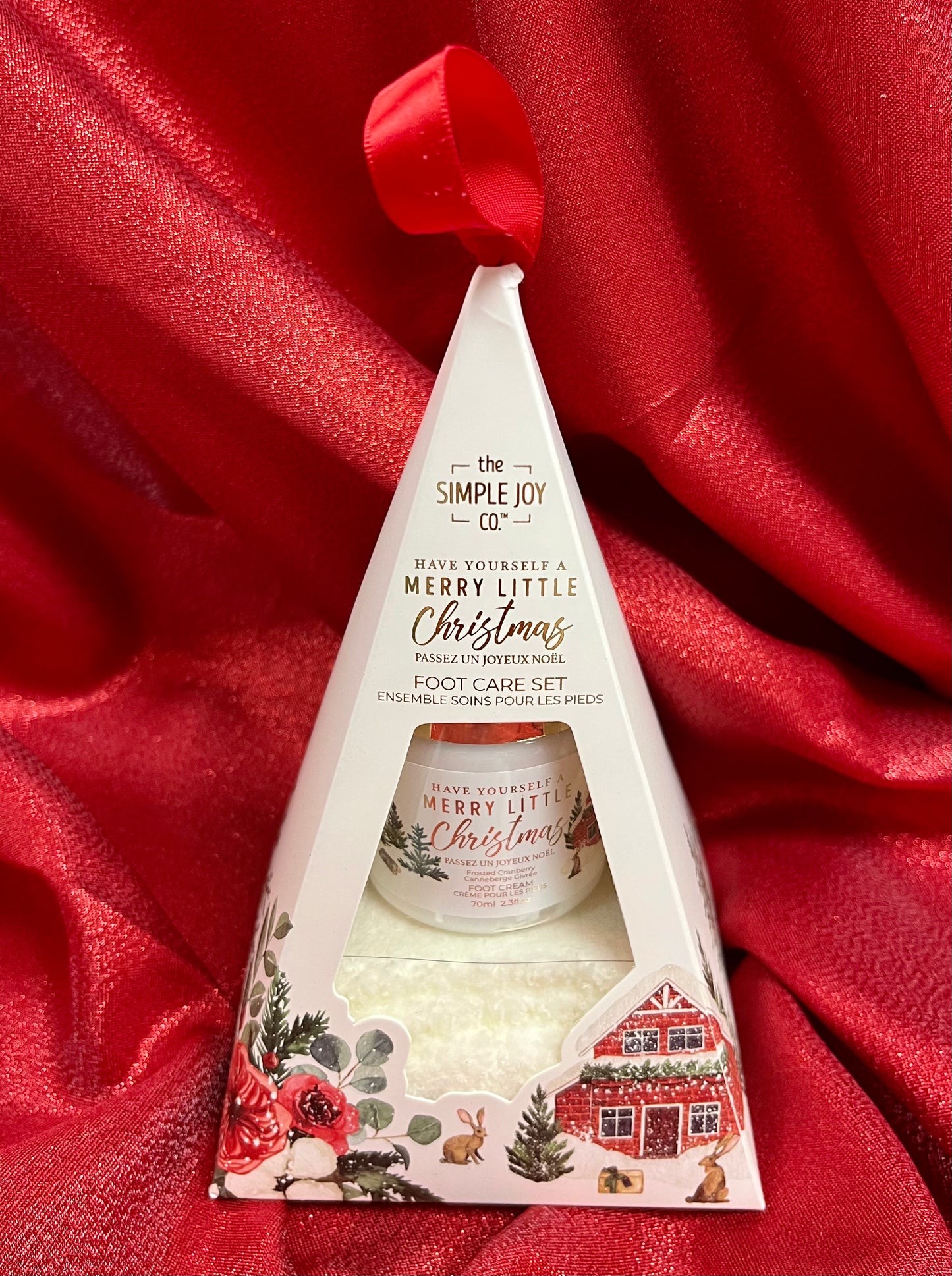 Foot Cream & Sock Gift Set
