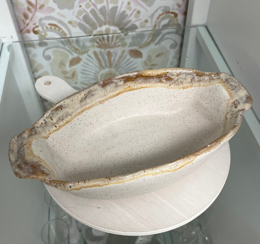 Etta B Oval Souffle In Cottonwood