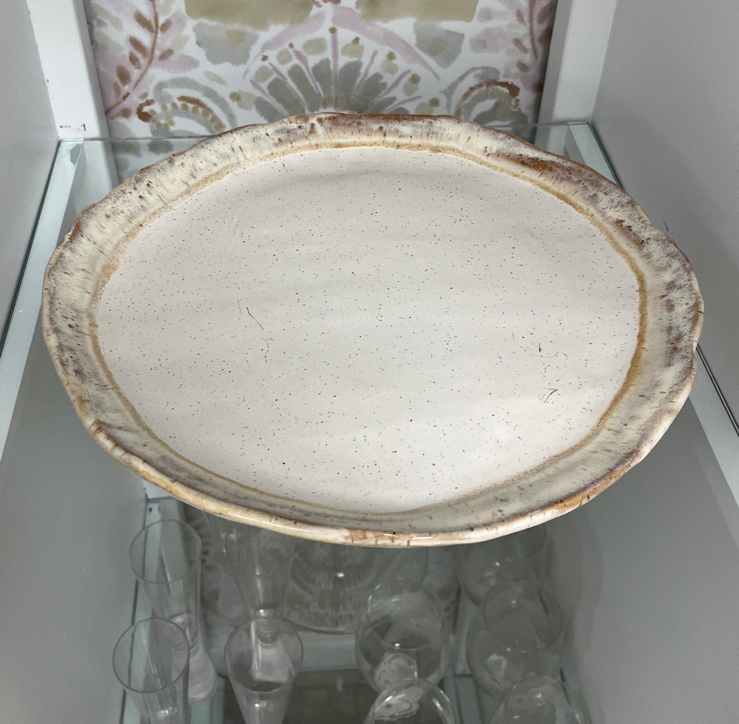 Etta B Cake Stand In Cottonwood