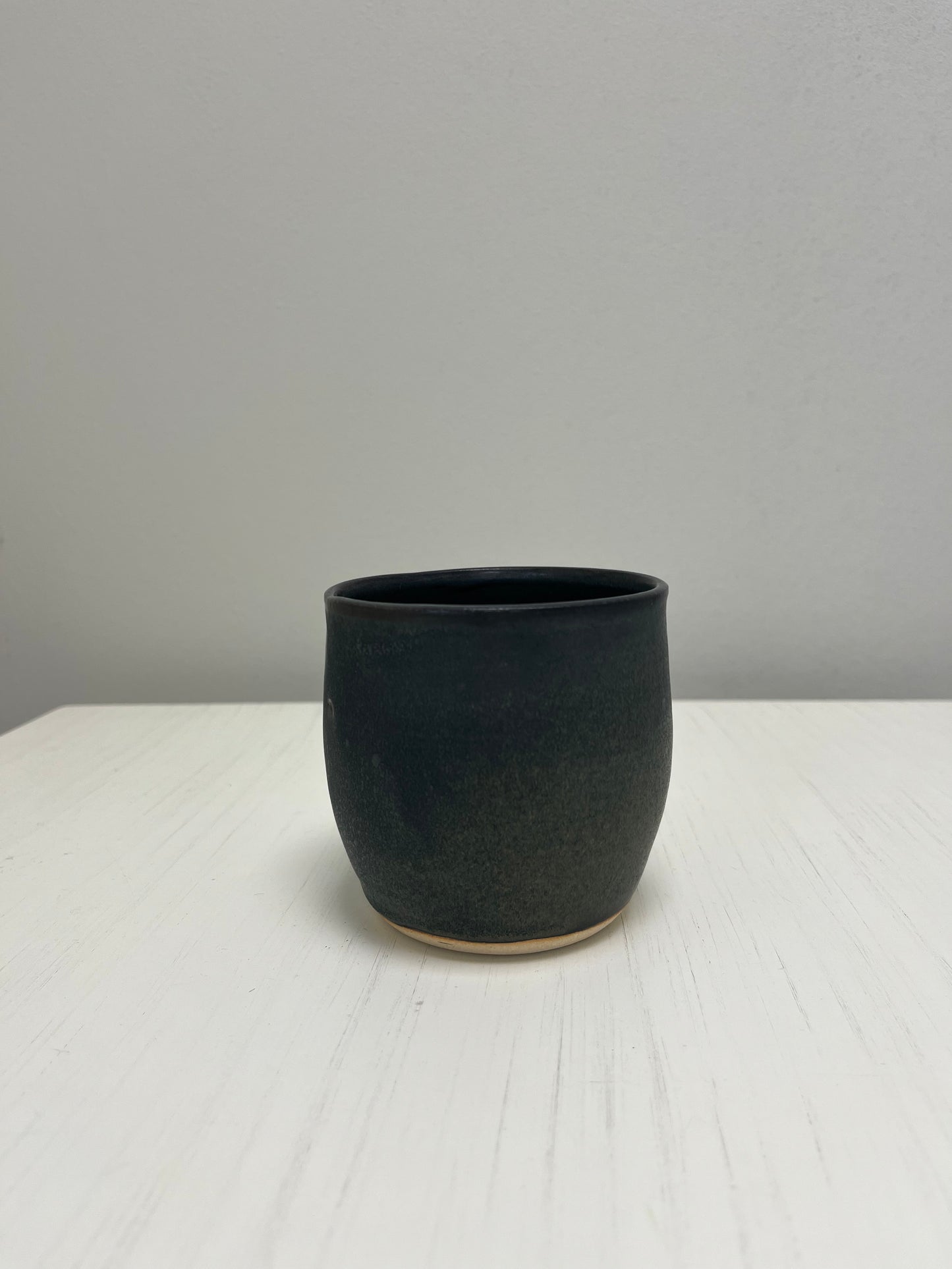 FP Stemless Glass in Peppercorn