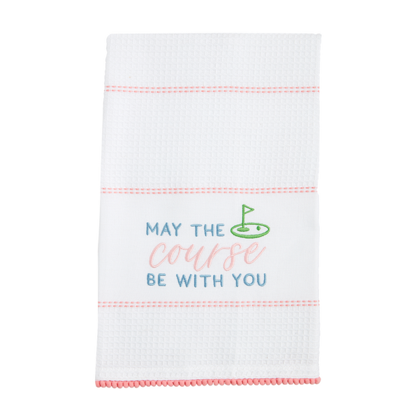 May The Course Golf Tea Towel
