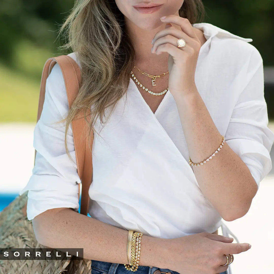 Sorrelli Marnie Tennis Bracelet - Crystal