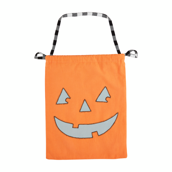 Halloween Glow in the Dark Treat or Treat Bag-Pumpkin