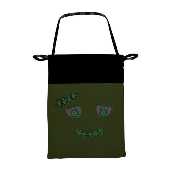 Halloween Glow in the Dark Treat or Treat Bag-Monster