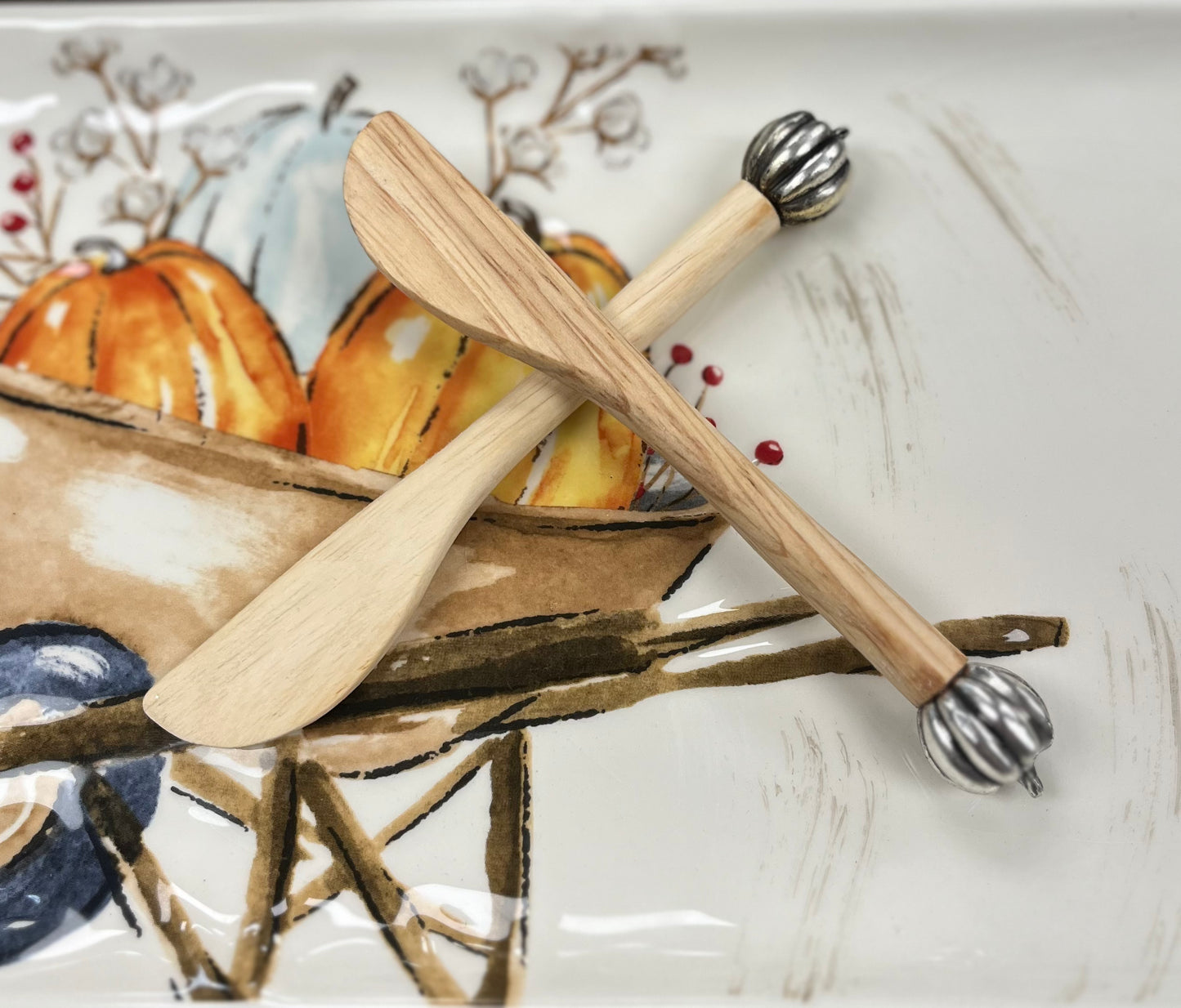 Pumpkin Wooden Spreader