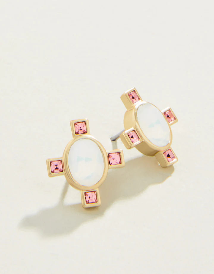 Spartina 449 Duchess Stud Earrings- White Opal