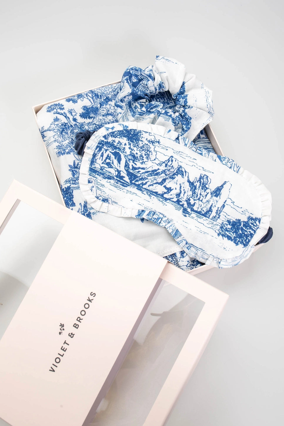 FINAL SALE Colette Boxed Pajama Bundle - Blue