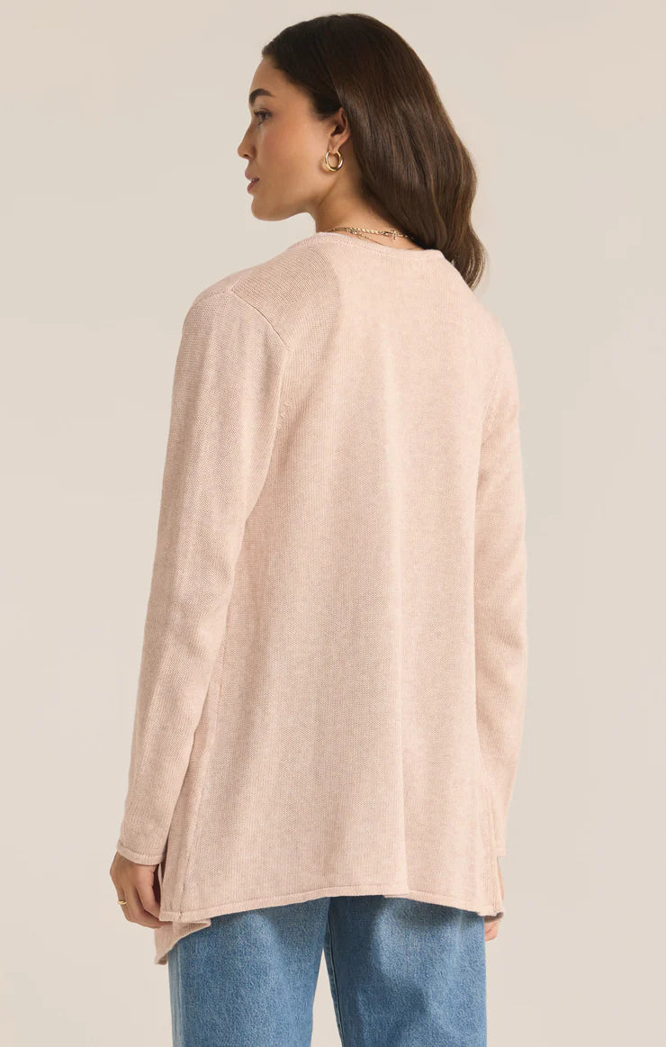 Cascade Cardigan - Light Oatmeal Heather