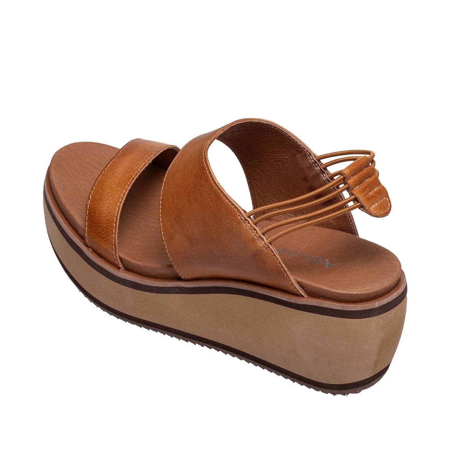 Antelope- Jax Taupe Leather Wedge