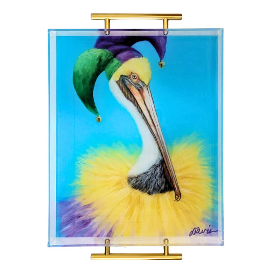 “Party Mode” Acrylic Serving Tray