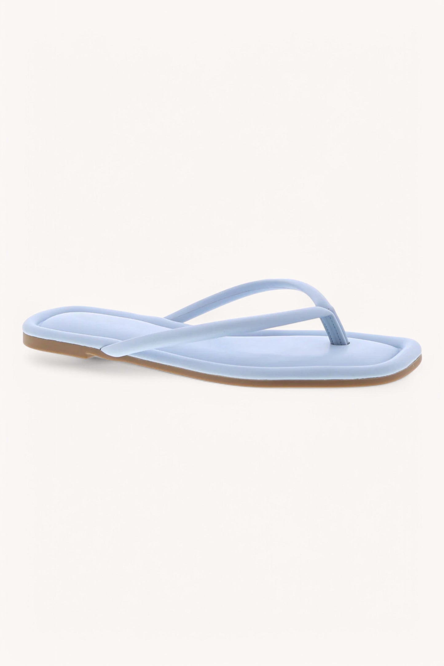 FINAL SALE Ccocci Priscilla Square Toe Sandal-Light Blue
