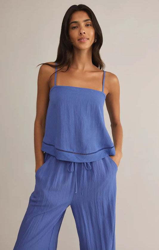 Z Supply La Luz Textured Tank - Riviera