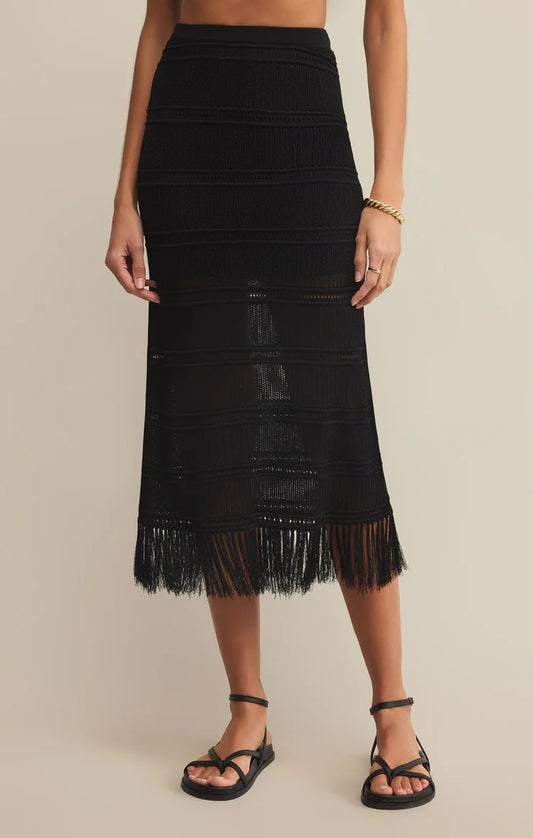 FINAL SALE Z Supply Flynn Crochet Midi Skirt