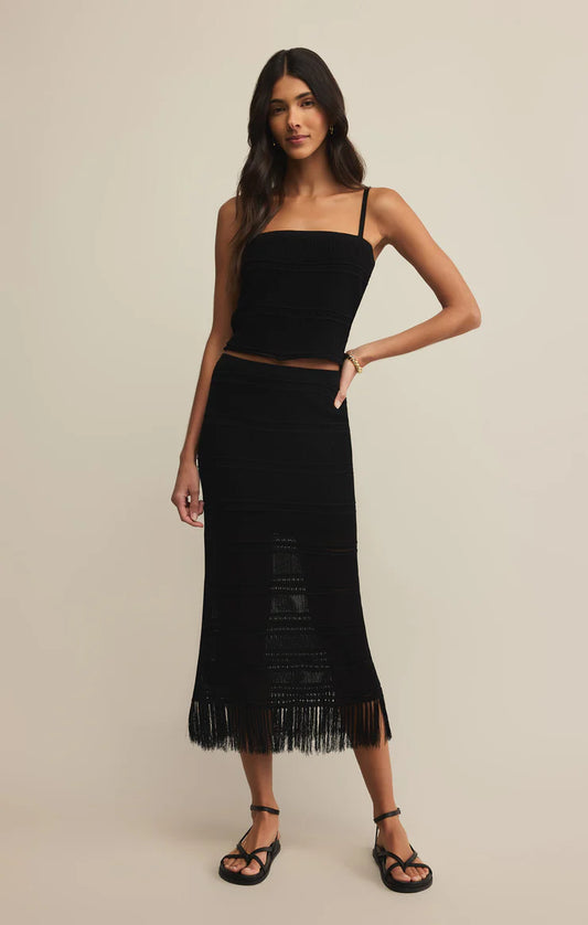 FINAL SALE Z Supply Fernanda Cropped Crochet Tank