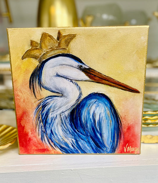 "Bayou Royalty" Canvas Fine Art Reproduction