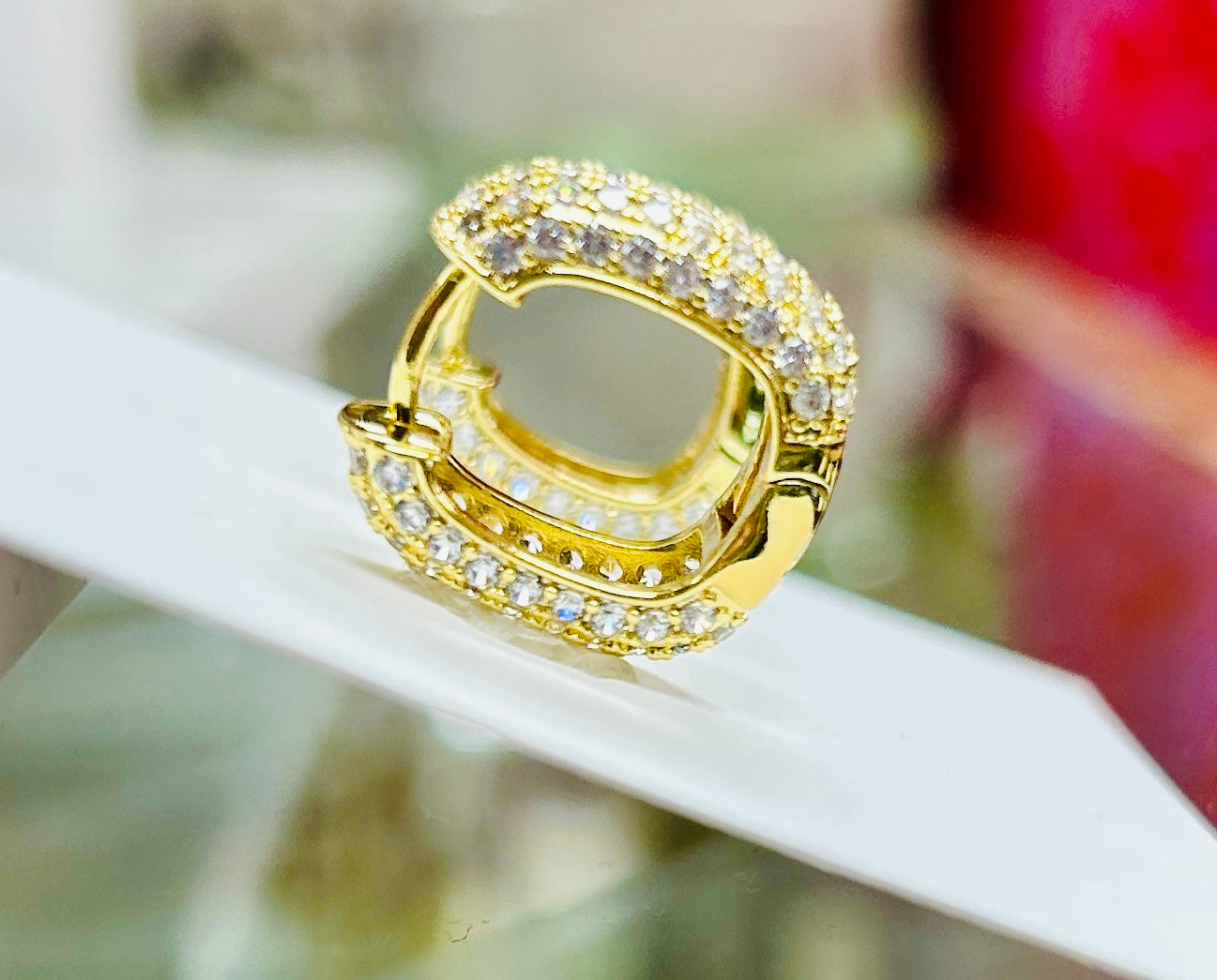 Caleigh Huggie Earrings