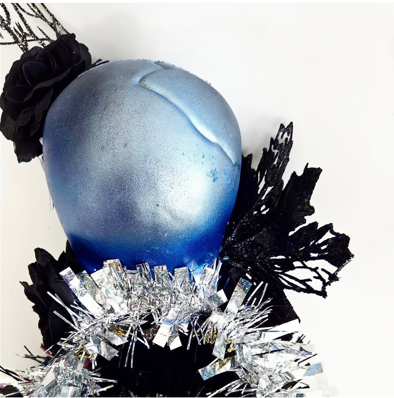 Blue Skull Halo Headband