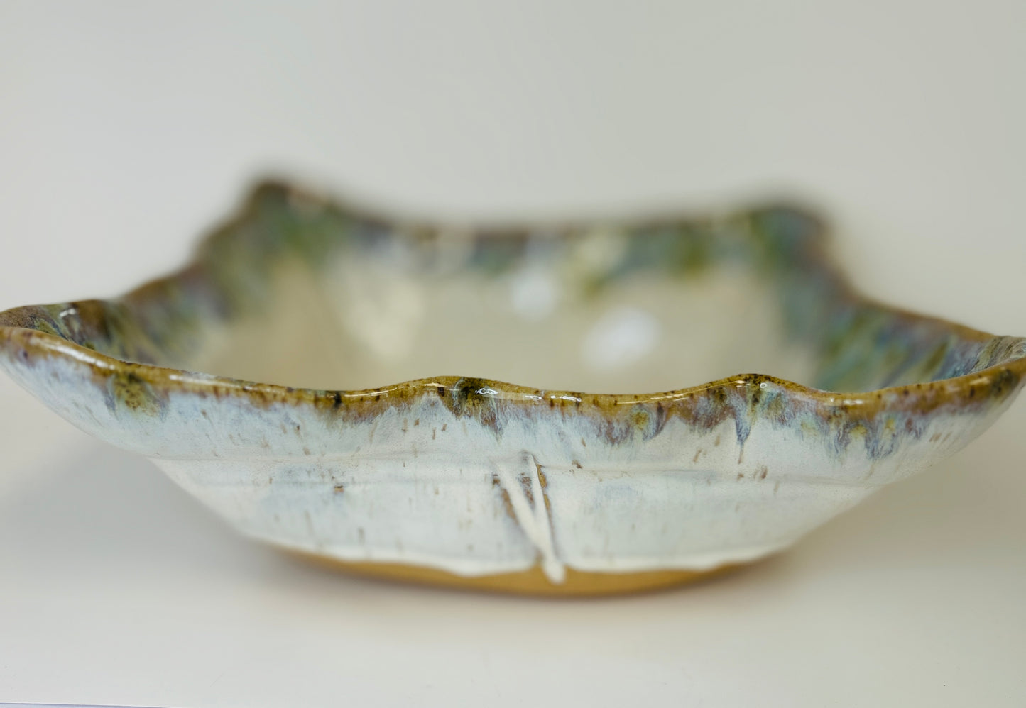 Etta B Medium Square Bowl-Botanical