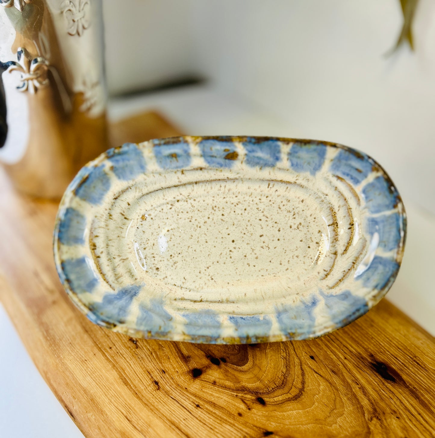Etta B Southern Side Dish- Blue Willow