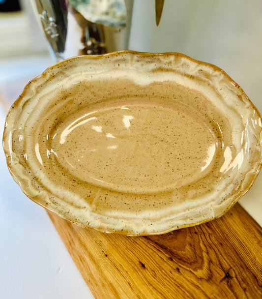 Etta B Small Oval Platter-Primrose