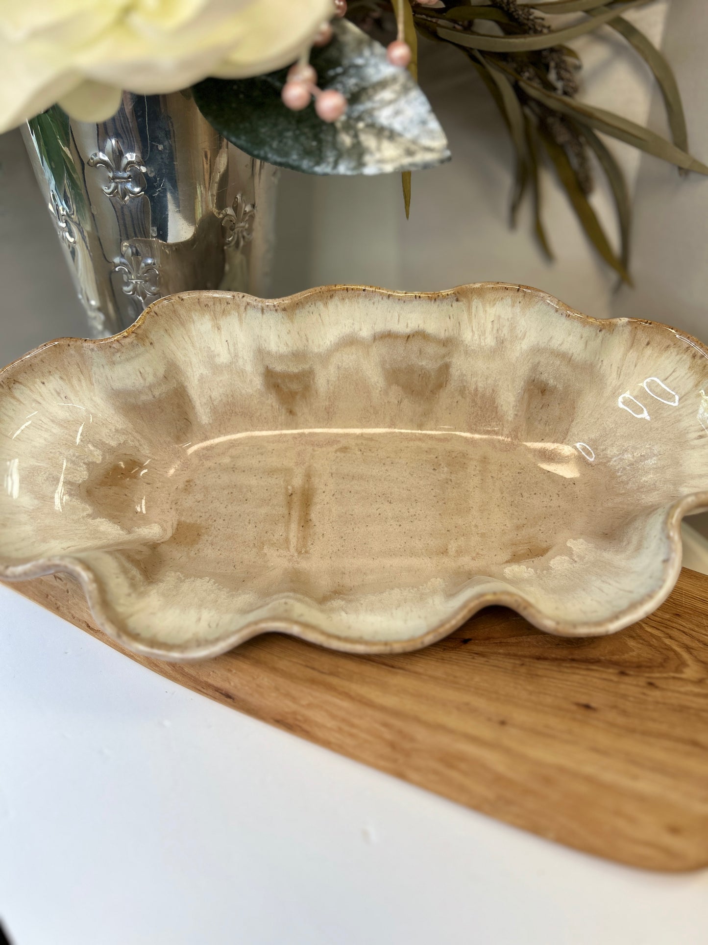 Etta B Centerpiece Dish-Primrose