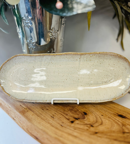 Etta B Bread Tray-Chantilly Cream