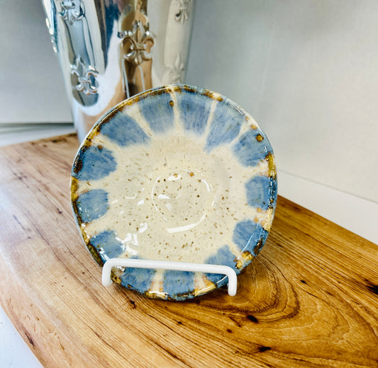 Etta B Sauce Dish-Blue Willow