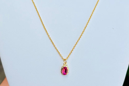 Sorrelli Maisie Pendant Necklace - Rose