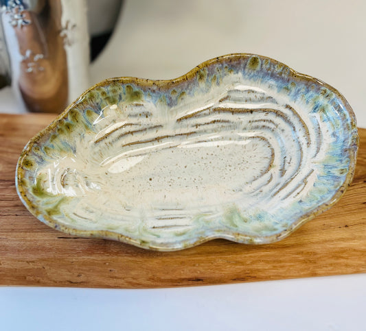 Etta B Organic Candy Dish-Botanical