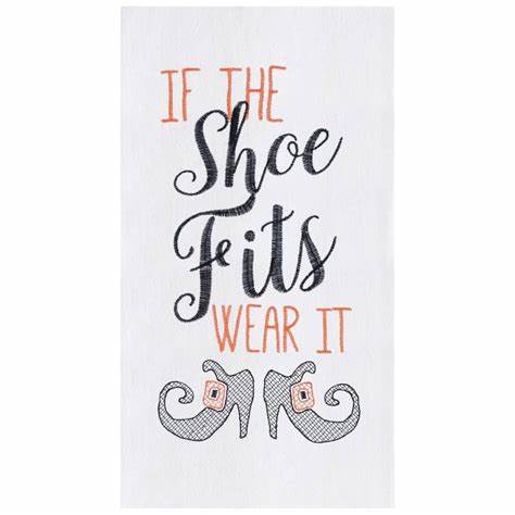 If The Shoe Fits Tea Towel