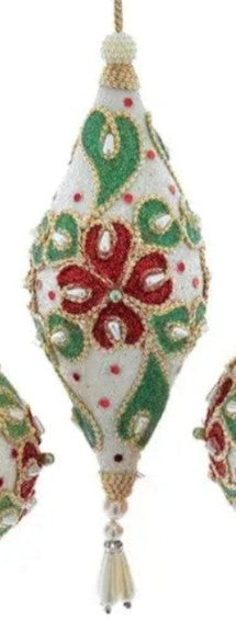 Mistletoe Ornament- BALL, FINIAL, PEAR