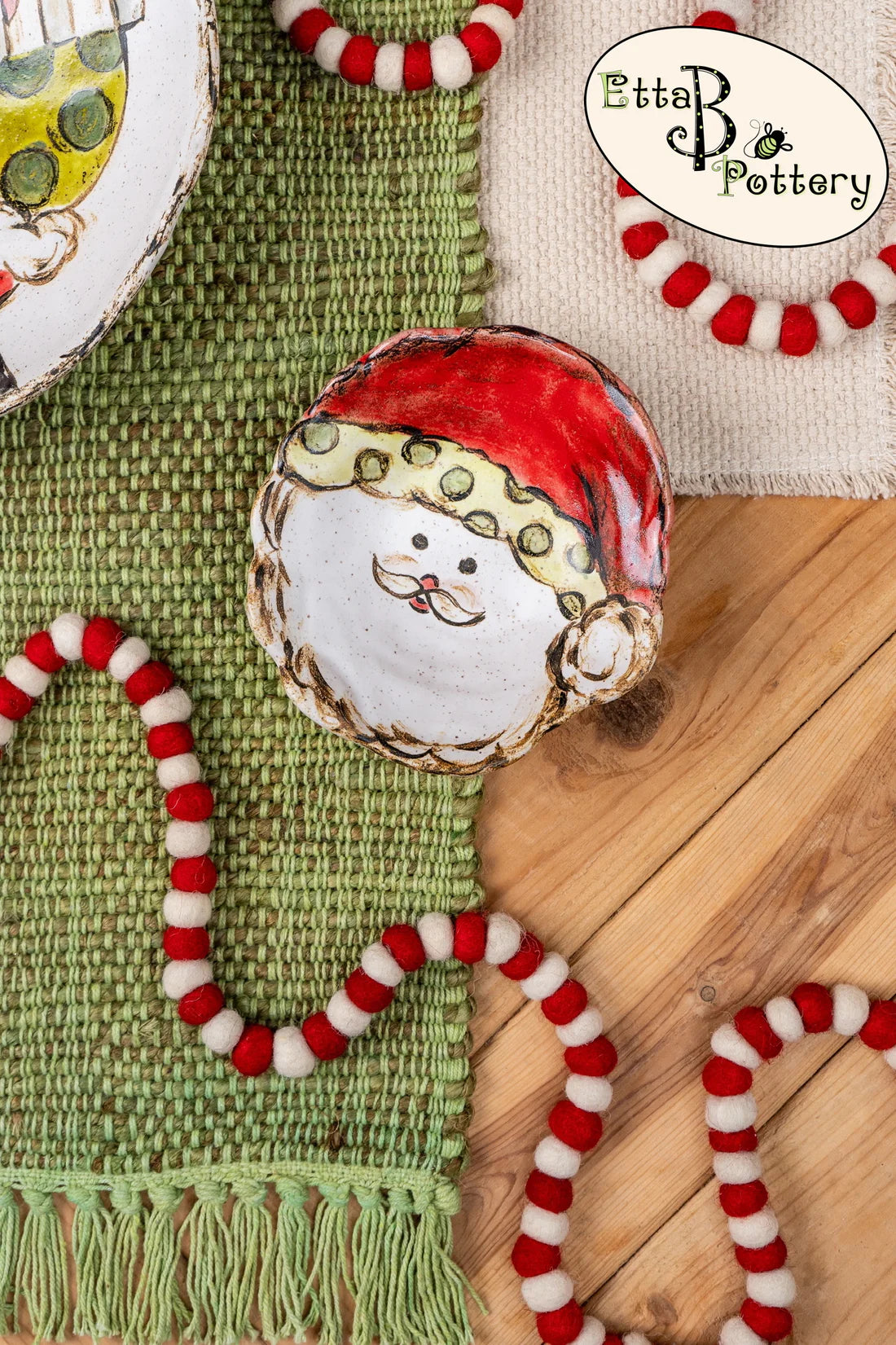 EB Santa Baby Plate