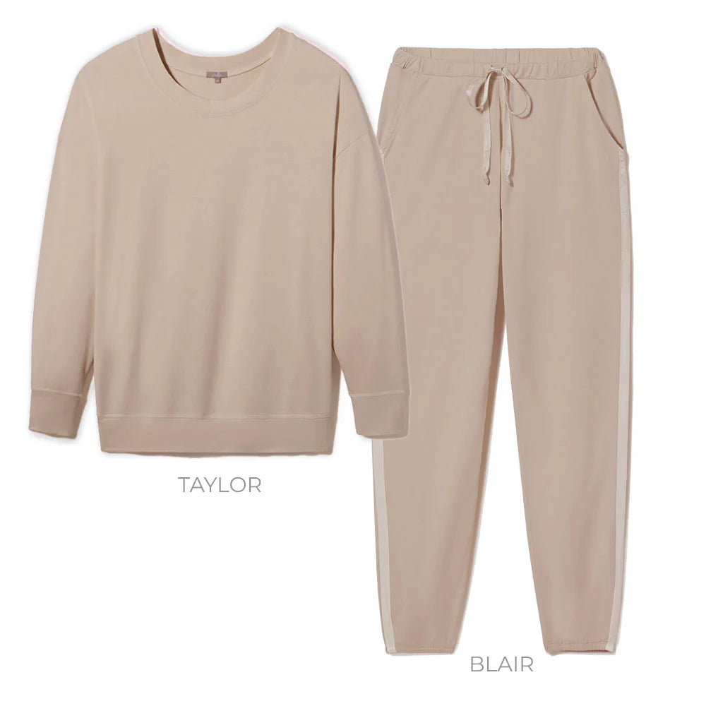 PJ Harlow Taylor-Blair Set- Mocha