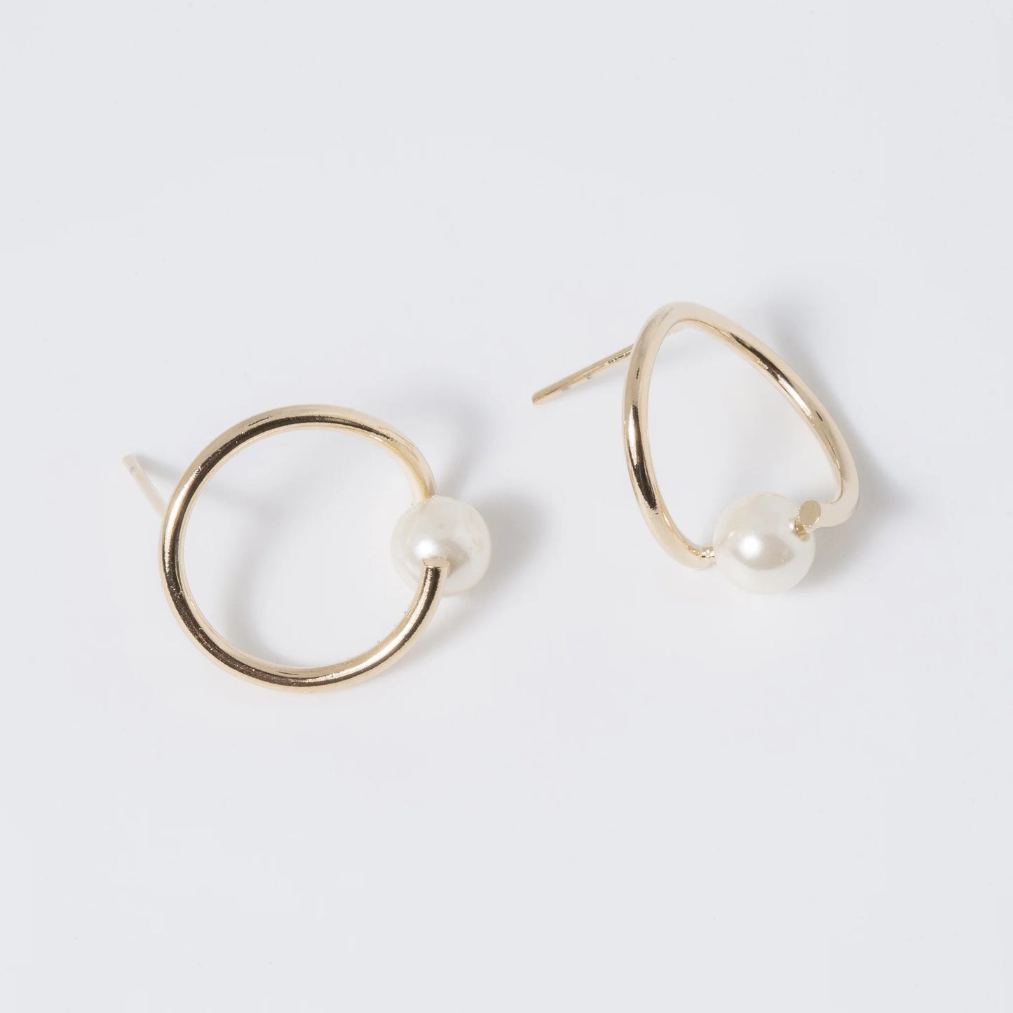 Sandy Pearl Earrings