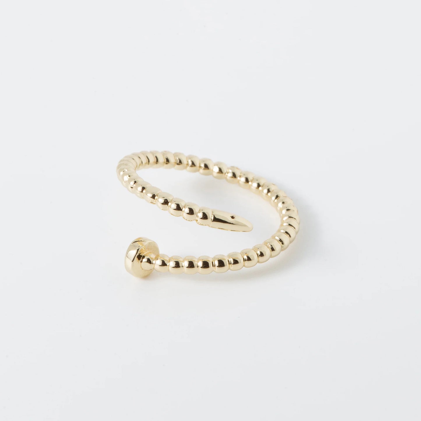 Spiral Nail Ring