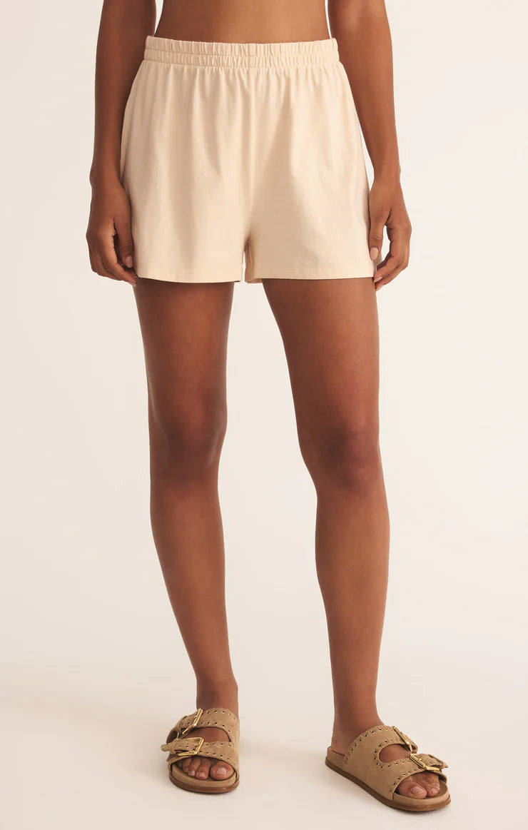 Z Supply Scout Jersey Short - Panna Cotta