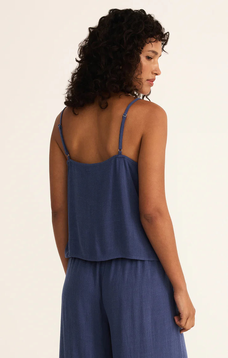 Z Supply Savoy Tank - Yacht Blue