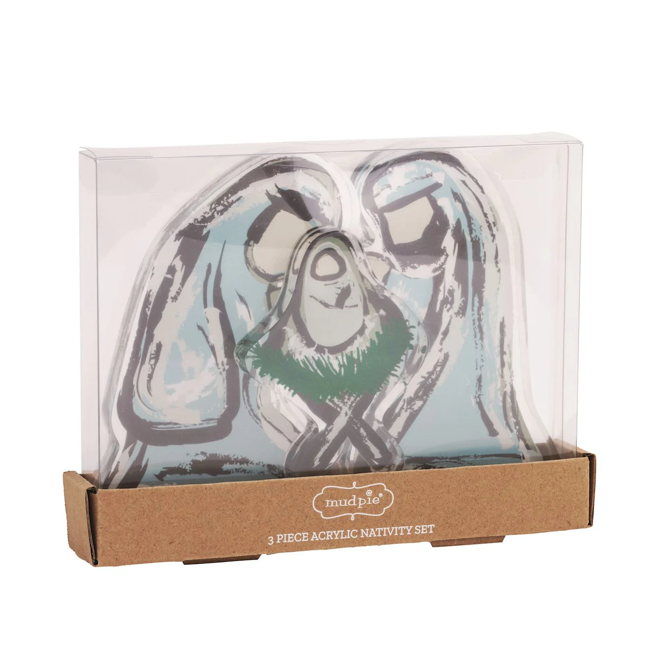 3-Piece Acrylic Angel Nativity Set