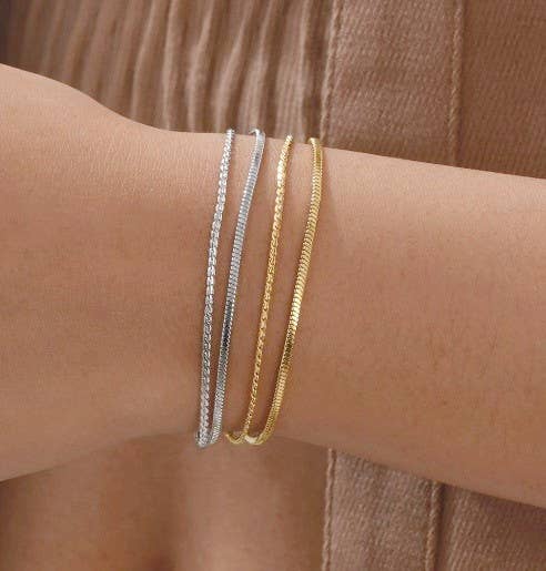 Abigail Layered Gold Bracelet