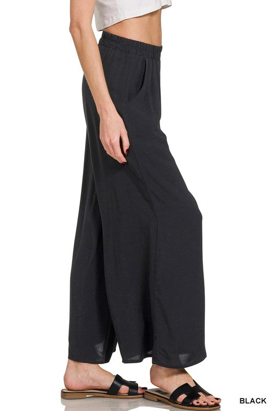 Woven Cami & Pants Set - Ash Jade