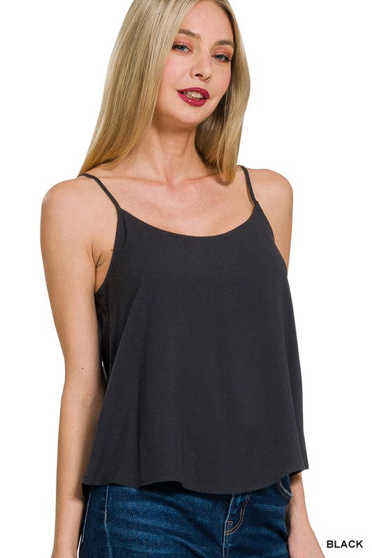 Woven Cami & Pants Set - Ash Jade
