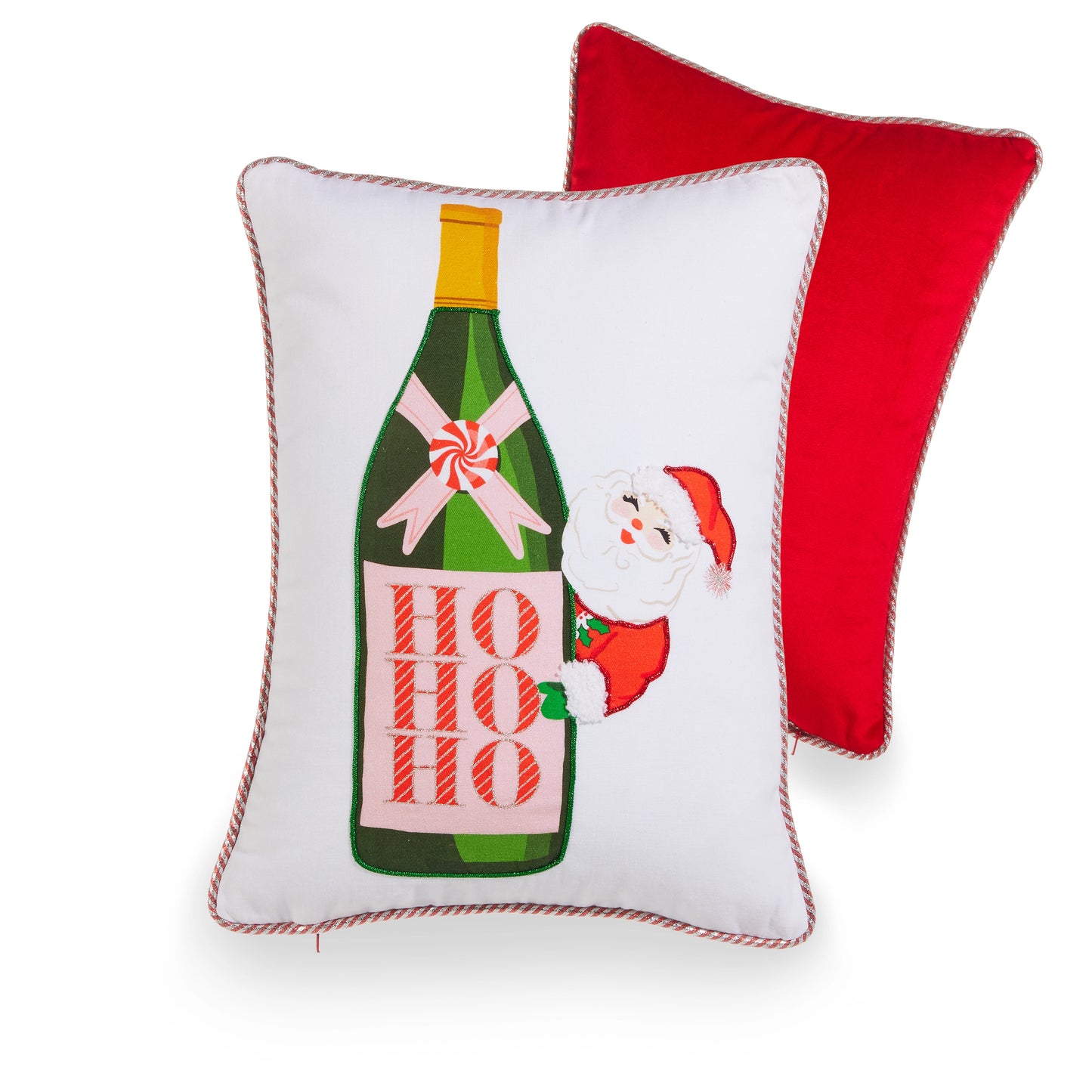Bottled "Christmas Cheer" Pillow