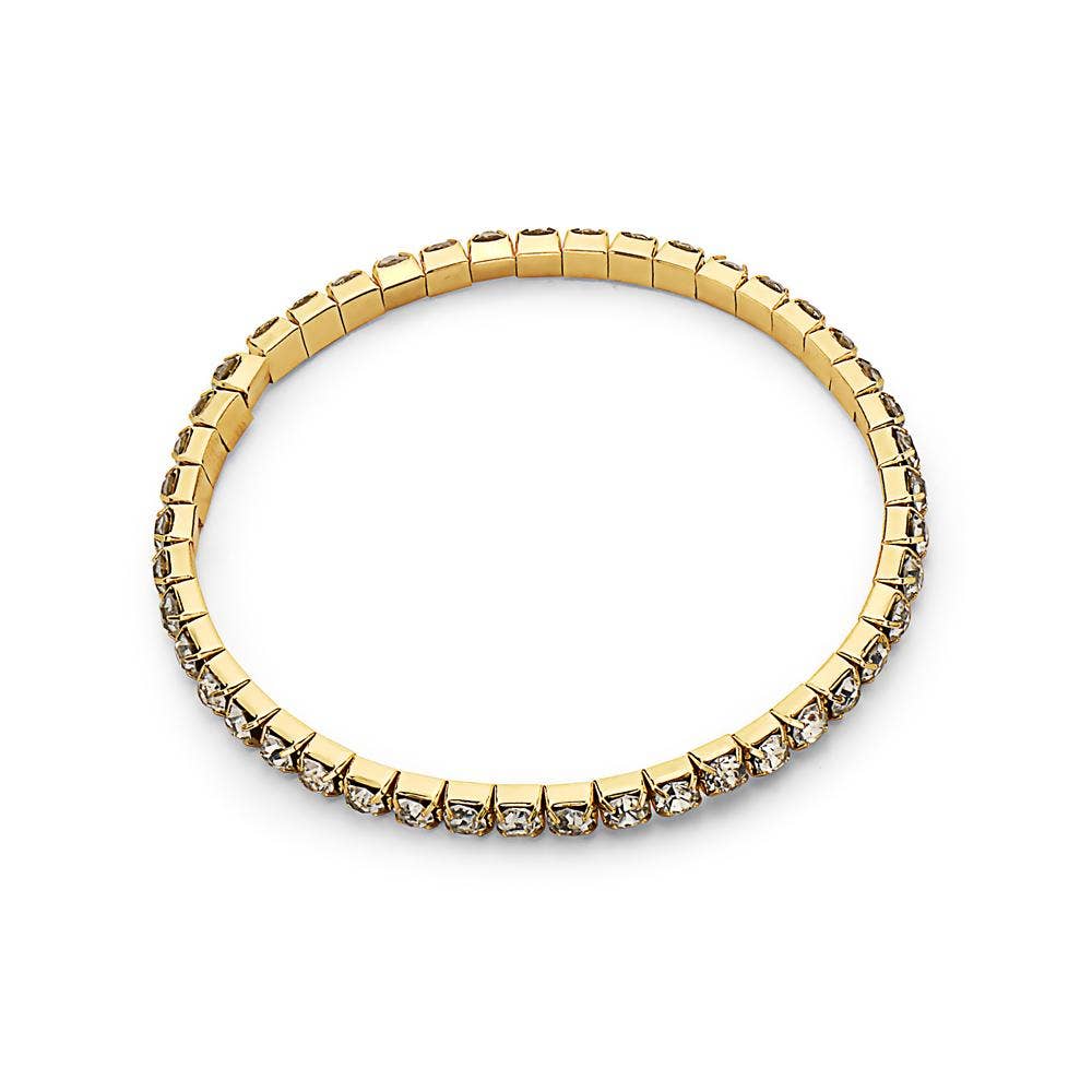 Sam & Ava Faux Diamond Stretchable Bracelet